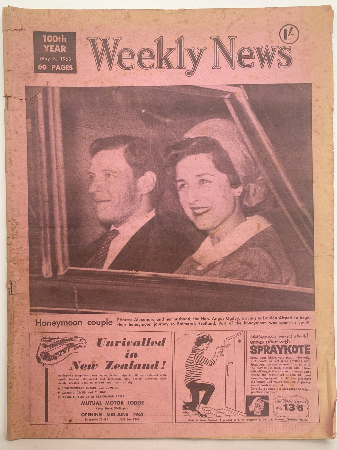OLD NEWSPAPER: Weekly News - 8 May 1963