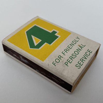 COLLECTABLE MATCHBOX from Four Square Store - Gate Pa 
