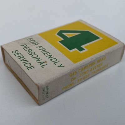 COLLECTABLE MATCHBOX from Four Square Store - Gate Pa