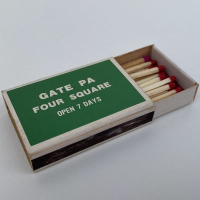 COLLECTABLE MATCHBOX from Four Square Store - Gate Pa