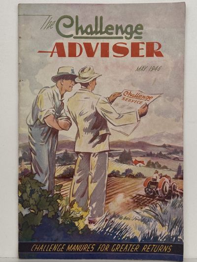 FARMING BULLETIN: The Challenge Advisor - Manures for Greater returns, May 1946