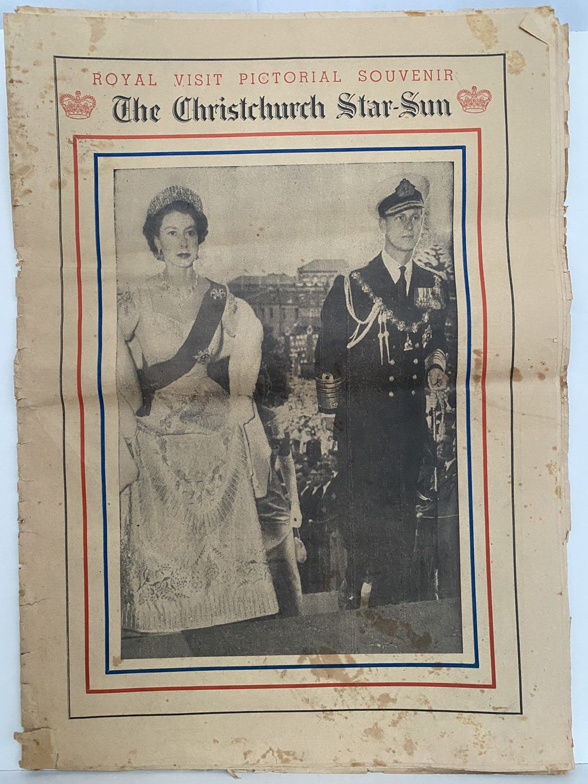 OLD NEWSPAPER: The Christchurch Star-Sun, 27 January 1954 - Royal Visit Souvenir