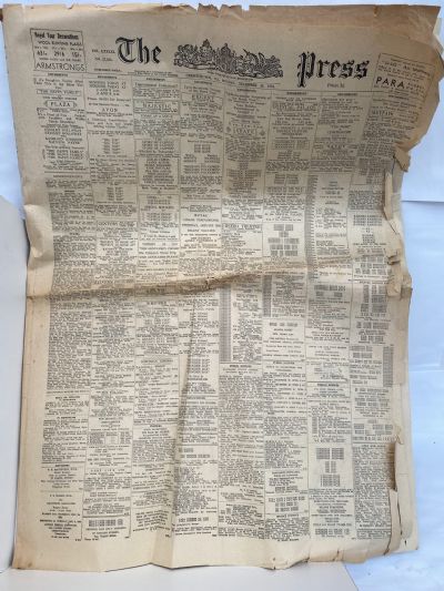 OLD NEWSPAPER: The Press, Christchurch - 28 December 1953