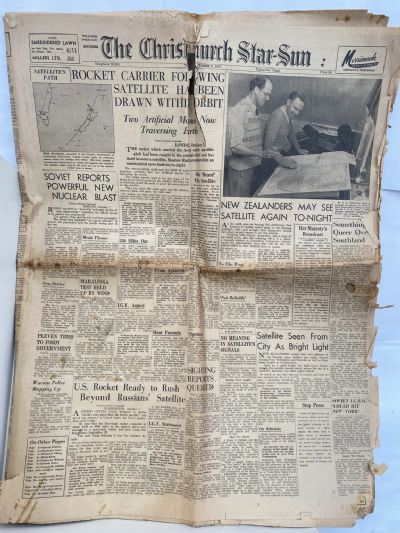 OLD NEWSPAPER: The Christchurch Star-Sun, - 8 October 1957