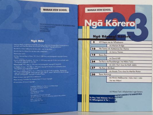 Nga Korero 23