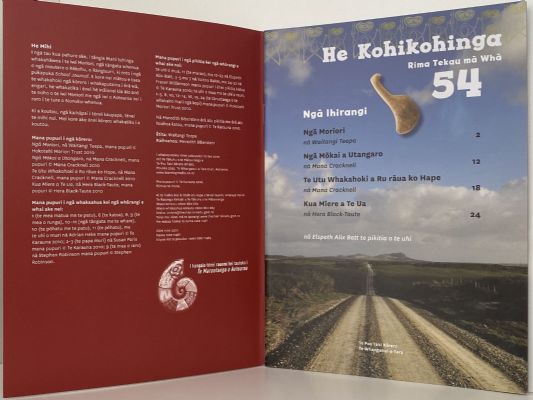 HE KOHIKOHINGA 54 Rima Tekau Ma Rima