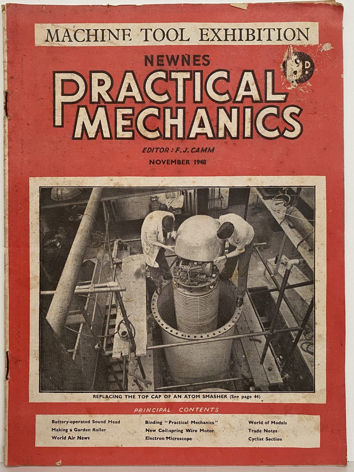 VINTAGE MAGAZINE: Practical Mechanics - November 1948