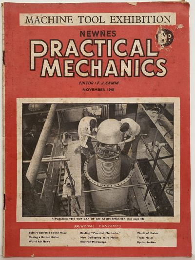 VINTAGE MAGAZINE: Practical Mechanics - November 1948 