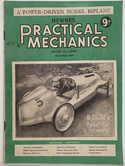 VINTAGE MAGAZINE: Practical Mechanics - October 1949 