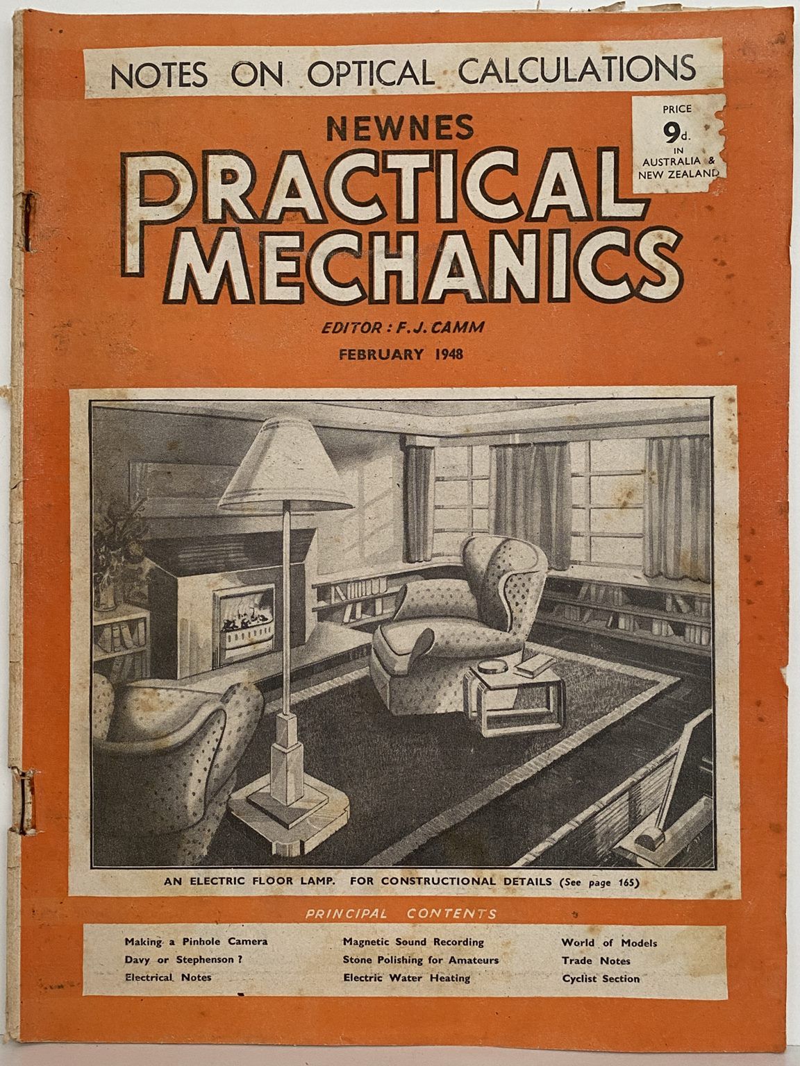VINTAGE MAGAZINE: Practical Mechanics - February 1948