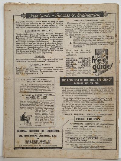 VINTAGE MAGAZINE: Practical Mechanics - February 1948