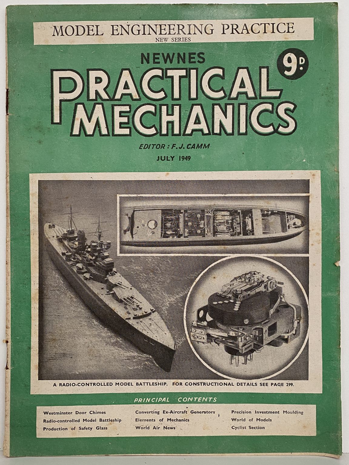 VINTAGE MAGAZINE: Practical Mechanics - July 1949