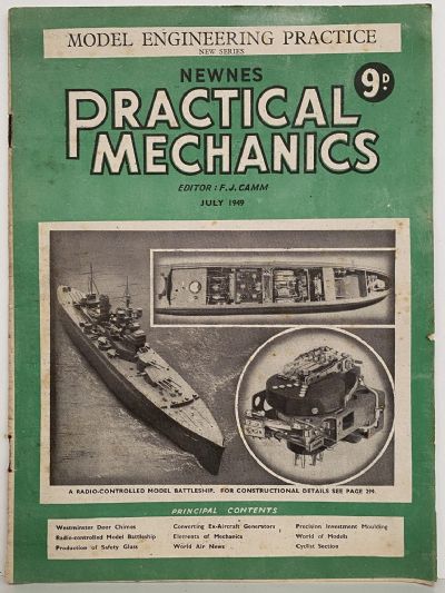 VINTAGE MAGAZINE: Practical Mechanics - July 1949 