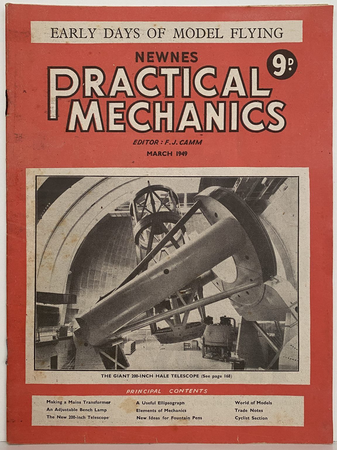 VINTAGE MAGAZINE: Practical Mechanics - March 1949
