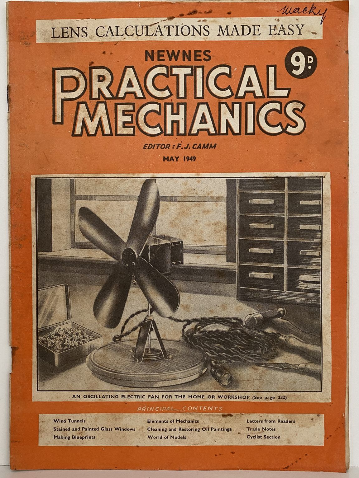 VINTAGE MAGAZINE: Practical Mechanics - May 1949