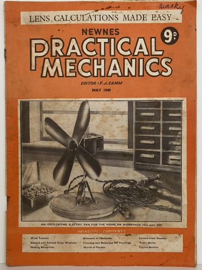VINTAGE MAGAZINE: Practical Mechanics - May 1949 
