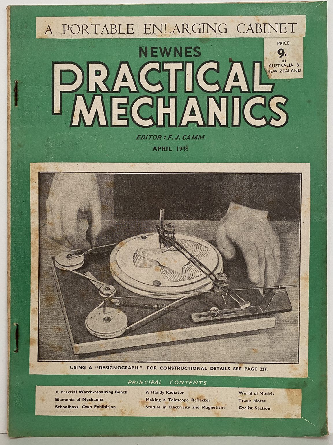 VINTAGE MAGAZINE: Practical Mechanics - April 1948