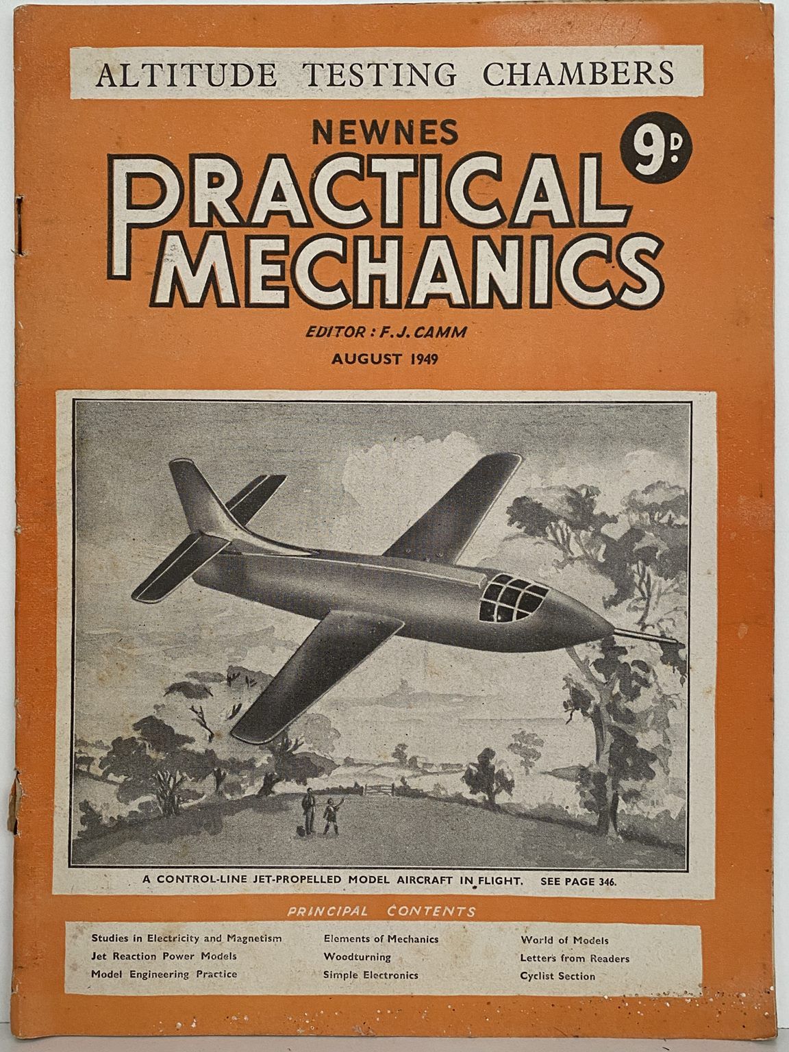 VINTAGE MAGAZINE: Practical Mechanics - August 1949