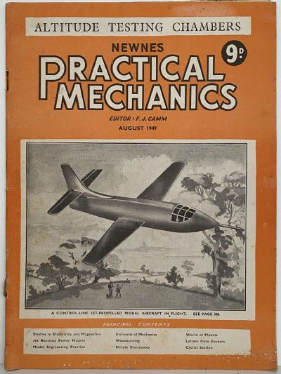 VINTAGE MAGAZINE: Practical Mechanics - August 1949 