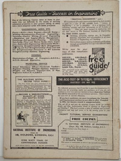 VINTAGE MAGAZINE: Practical Mechanics - August 1949