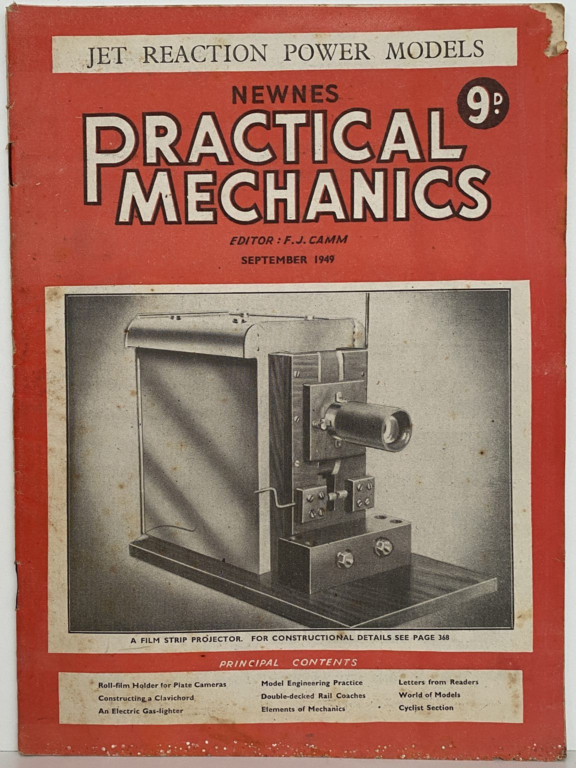 VINTAGE MAGAZINE: Practical Mechanics - September 1949