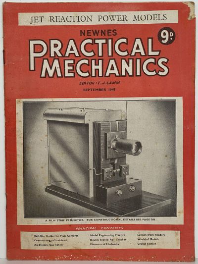 VINTAGE MAGAZINE: Practical Mechanics - September 1949 