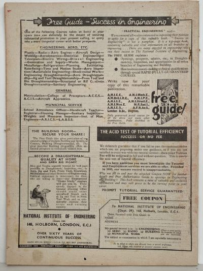VINTAGE MAGAZINE: Practical Mechanics - September 1949