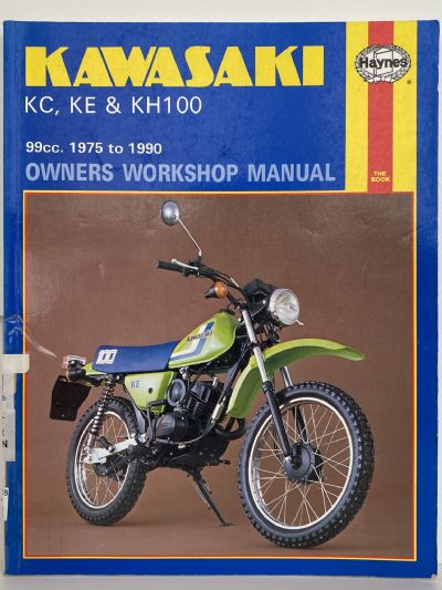 KAWASAKI KC, KE & KH 100, 1975 to 1990 - Motorcycle Owners Workshop Manual