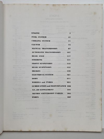 FORD FALCON XR - XT - XW - XY and Fairlane ZD Repair Manual