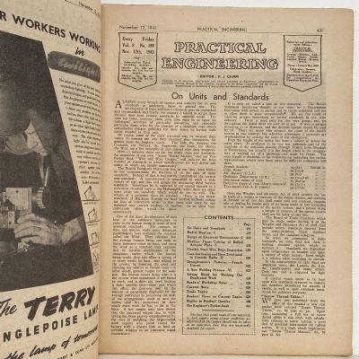 VINTAGE MAGAZINE: Practical Engineering - Vol. 8, No. 199 - 12 November 1943