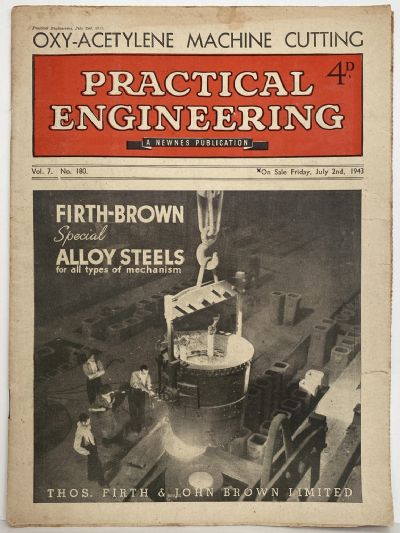 VINTAGE MAGAZINE: Practical Engineering - Vol. 7, No. 180 - 2 June 1943 