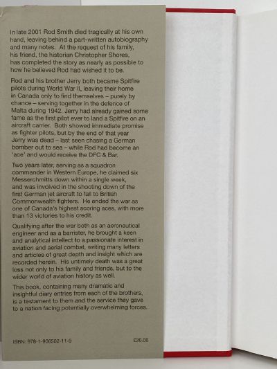 SPITFIRE SMITHS: A Unique Story of Brothers in Arms - Squadron Leader RIA Smith