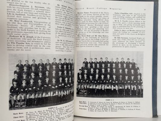 SACRED HEART COLLEGE: School Chronicle 1966