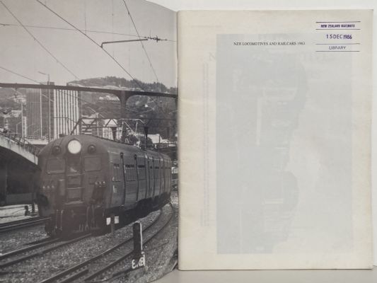 NEW ZEALAND RAIL: Locomotives and Railcars 1983