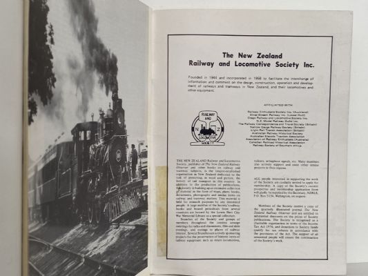 NEW ZEALAND RAIL: Locomotives and Railcars 1983