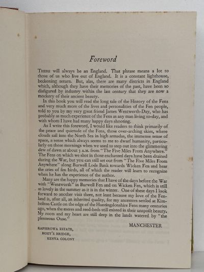 A HISTORY OF THE FENS