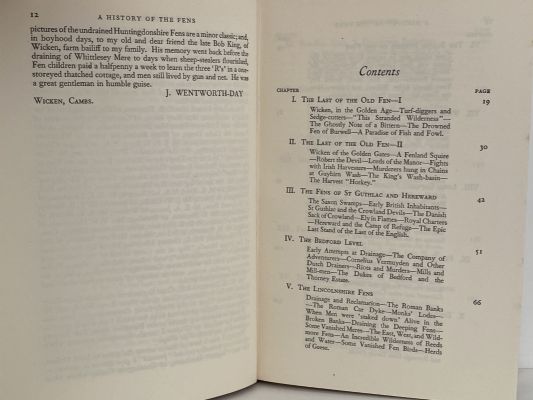 A HISTORY OF THE FENS
