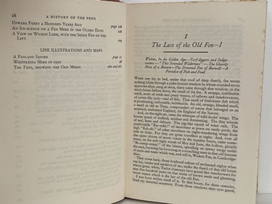 A HISTORY OF THE FENS