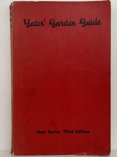YATES GARDEN GUIDE: Third Edition