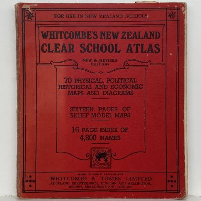 Whitcombe's New Zealand Clear School Atlas