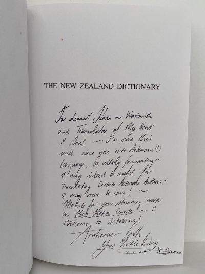THE NEW ZEALAND DICTIONARY - Second Edition - Words and Phrases