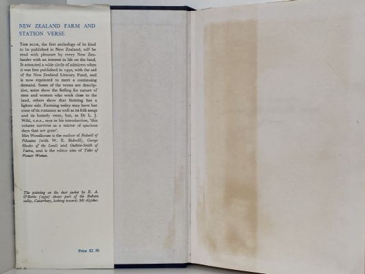 New Zealand FARM & STATION VERSE 1850 - 1950
