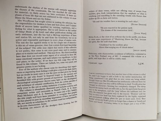 New Zealand FARM & STATION VERSE 1850 - 1950