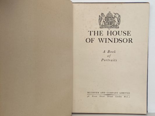 THE HOUSE OF WINDSOR: A Book of Portraits