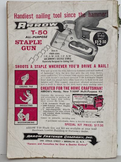 VINTAGE MAGAZINE: Science and Mechanics - Vol. 32, No. 10 - October 1961