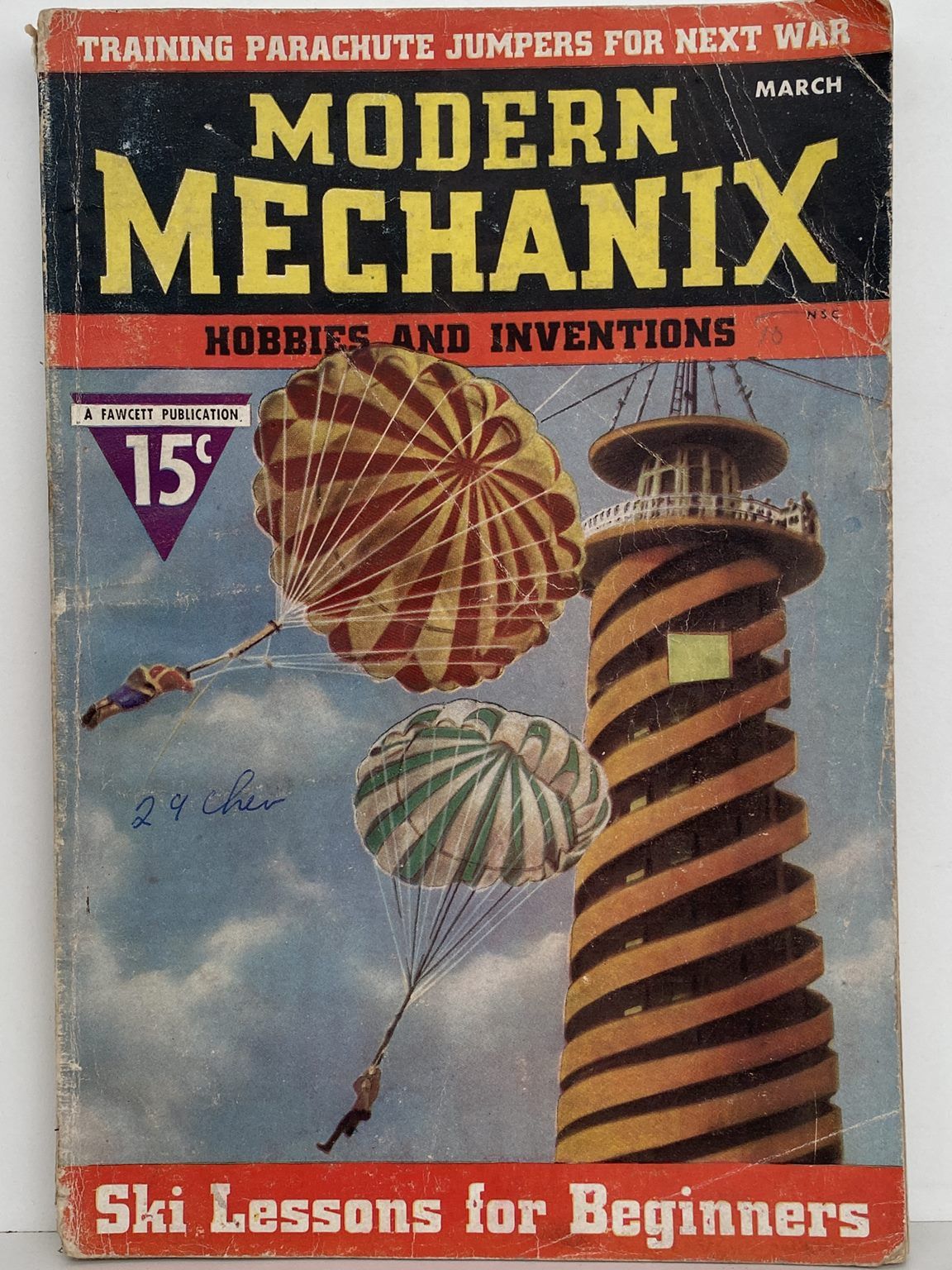 VINTAGE MAGAZINE: Modern Mechanix and Inventions - Vol 16, No. 5 - March 1937