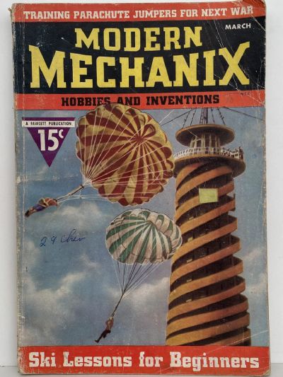 VINTAGE MAGAZINE: Modern Mechanix and Inventions - Vol 16, No. 5 - March 1937 