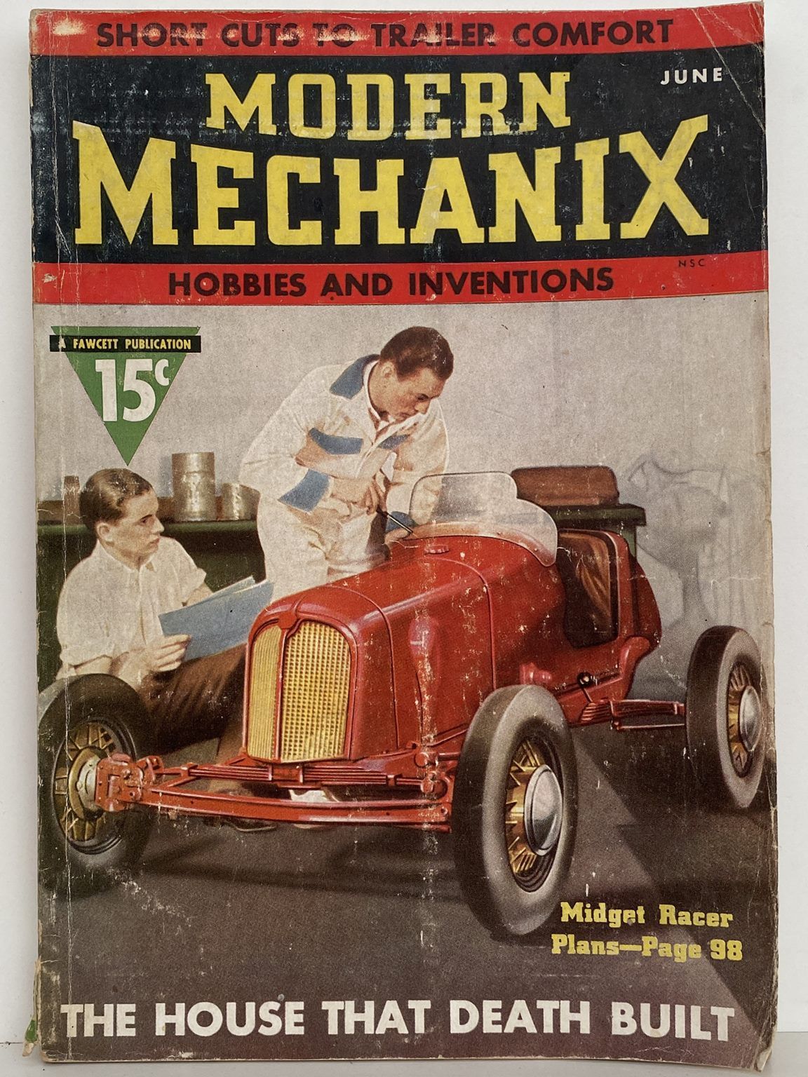 VINTAGE MAGAZINE: Modern Mechanix and Inventions - Vol 18, No. 2 - June 1937