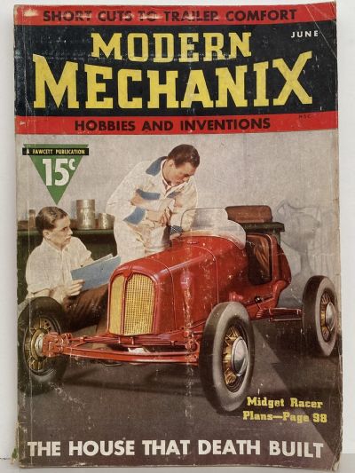 VINTAGE MAGAZINE: Modern Mechanix and Inventions - Vol 18, No. 2 - June 1937 
