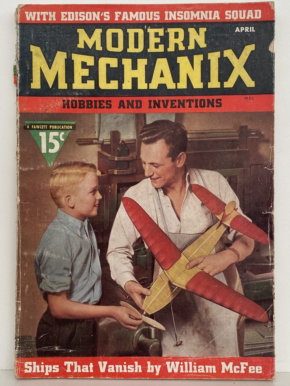 VINTAGE MAGAZINE: Modern Mechanix and Inventions - Vol 17, No. 6 - April 1937